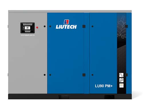 枣庄LU系列75-90kW PM+节能领先型油冷永磁变频空压机